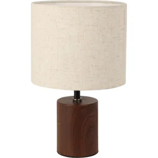 Home Styling Collection Tischlampe, Braun, Metall, 18x29.5x18 cm, Lampen & Leuchten, Innenbeleuchtung, Tischlampen, Tischlampen