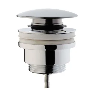 VitrA Push-Open-Ventil A45149 Chrom, Metall