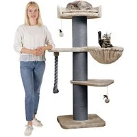 Happypet Kratzbaum COOPER, Katzenbaum 'Cooper', Gesamthöhe 150 cm, mit Spielseil und Spielball