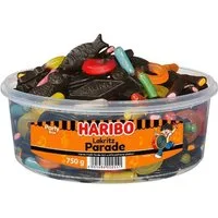 HARIBO Süßigkeit Lakritz Parade, Lakritz-Konfekt, 750 g