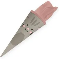 itenga Schultüte itenga Geschwister Schultüte 35cm Motiv KAWAII KATZE