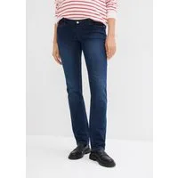 bonprix Umstandsjeans (1-tlg) regular fit, gerades Bein, breiter Bund aus Baumwolljersey, 5-Pocket