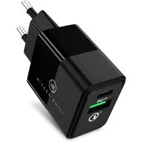 Wicked Chili 20W Dual USB-Netzteil mit QC 3.0 + USB-C PD Charge Steckernetzteil