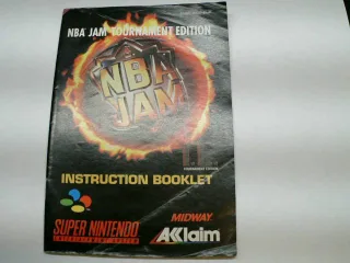 NBA Jam T.E. [Nintendo Super NES] Anleitung
