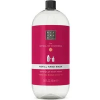 Rituals Flüssigseife Rituals Ayurveda Handseife Nachfüllpackung 600 ml Refill, 1-tlg., Beruhigende Handseife mit indischer Rose und Mandelöl
