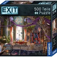 Kosmos Puzzle EXIT® Das Puzzle Die Bibliothek der Träume, 500 Puzzleteile, Made in Germany
