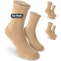 SAFERSOX Funktionssocken Sportsocken mit Mückenschutz (Set, 3 Paar) geruchshemmend, hoher Baumwollanteil, Made in EU