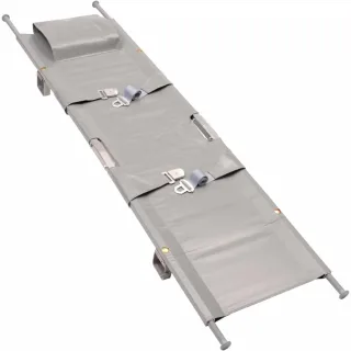 Krankentragen mit 4 Rollenfüße nach DIN 13024