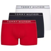 Tommy Hilfiger Underwear Trunk 3P TRUNK DTM (Packung, 3-St., 3er) mit Logobund