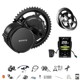 [EU DIRECT] BAFANG BBS01B 48V 250W Mid-Motor Conversion Kit Electric Bike Kits with C010 Display Screen 36/42/44T Chainw