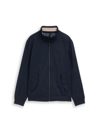Tom Tailor - Harrington Jacke aus wasserabweisendem Material sky captain blue - Gr. - L