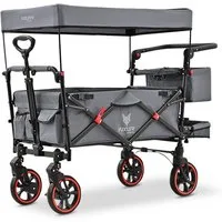 FUXLIFE Bollerwagen FX-CT850, Innenraumverlängerung, faltbar, Hecktasche
