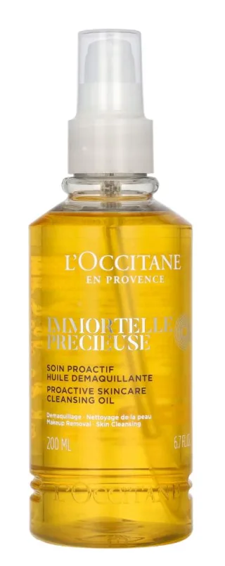 L'Occitane Immortelle Precious Cleansing Oil.