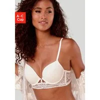 LASCANA Push-up-BH mit Bügel aus floraler Jacquardspitze, sexy Dessous