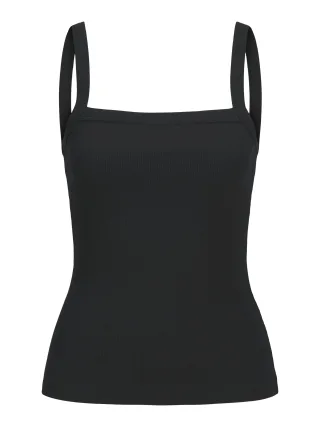 JJXX - JXFIFI STR SL RIB TOP JRS SN Black - Gr. - S