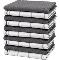 ZOLLNER Geschirrtuch, (Spar-Set, 10-tlg), 45 x 60 cm, 100% Baumwolle, vom Hotelwäschespezialisten