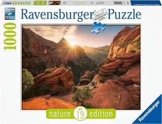 Ravensburger Puzzle &#820616754 - Nature No 19 Edition: Zion Canyon USA [1.000 Teile]