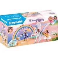 Playmobil® Himmlischer Pegasus mit Regenbogen (71361), Princess Magic Konstruktions-Spielset, (85 St), Made in Europe