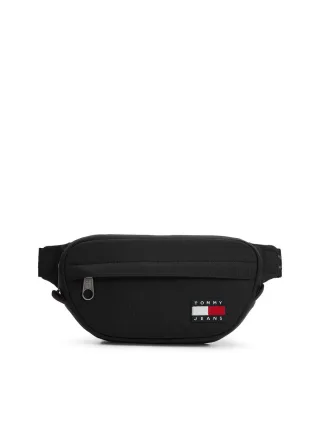 Tommy Hilfiger - Essential Ripstop-Gürteltasche mit Logo schwarz - Gr. - OS