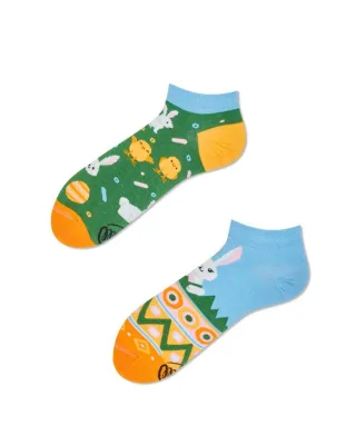 many mornings - Socken - Easter Bunny grün - Gr. - 43-46