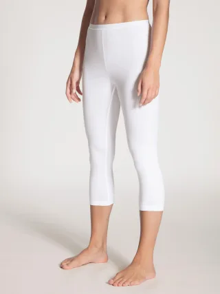 CALIDA - DAMEN Leggings weiss - Gr. - L