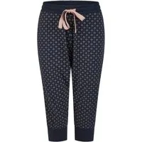 By Louise Schlafanzug by Louise Komfortable Damen Schlaf- und Freizeithose 100% Baumwolle