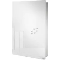 blomus Schlüsselkasten Schlüsselkasten Glasmagnettafel Velio Magnetwand Schlüsselbrett 40x30