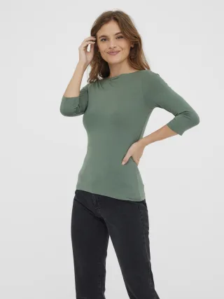 VERO MODA - VMPANDA MODAL 3/4 TOP JRS NOOS - Gr. - XL