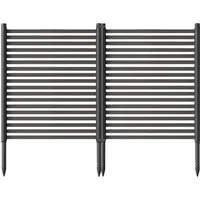 GarveeMore Paravent 120 x 90cm Sichtschutz,Garten Raumteiler, 2-teilig Balkonsichtschutz