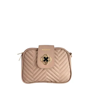 Baldinini Trend Beige PU Damen Umhängetasche