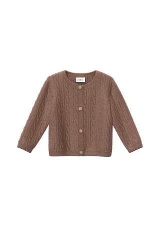 s.Oliver - Strickjacke braun - Gr. - 68