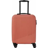 travelite Hartschalen-Trolley Bali, ABS, Doppelrollen, Grün, Blau, Grau