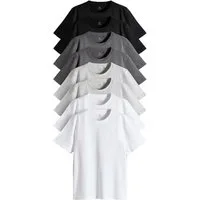 The Set T-Shirt The Set Regular Fit Kurzarm-T-Shirts im 8er-Pack (8-tlg)