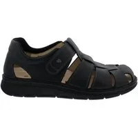 Finn Comfort Finn Comfort Copan-S, Nuri (Glattleder), schwarz, Klettverschluss, Wei Sandale