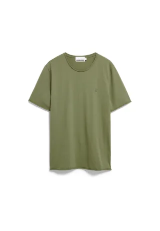 Armedangels - JAAMES BRUSHED T-SHIRT fatigue green - Gr. - XL