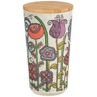 WENKO Vorratsdose Modell FLowers, Kunststoff, (1-tlg), Deckel mit Silikonring zur luftdichten Aufbewahrung von Vorräten