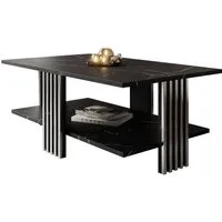 Lookway Couchtisch SAPHIRA SILVER mit Ablage