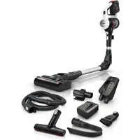 BOSCH Akku-Bodenstaubsauger Unlimited 7 BSS715CARP/BSS715FRSH, 5.0 Ah Akku, Knickrohr, beutellos, 10 Jahre Motorgarantie, Schnellladegerät, Made in Germany