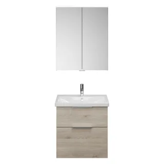 Burgbad SET Eqio Eiche Dekor Flanelle/Alpinweiss, SFAN065F2632C0001 SFAN065F2632C0001