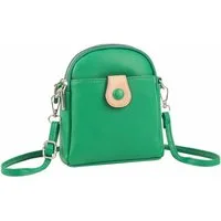 ITALYSHOP24 Schultertasche Damen Tasche Minibag Umhängetasche Geldbörse Handytasche Crossover, Brusttasche Bodybag Crossbody Hüfttasche Clutch leicht Gewicht