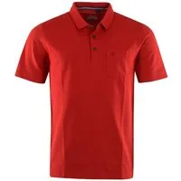 Hajo Poloshirt Pique (1-tlg) Poloshirt - Baumwolle - Atmungsaktiv - Gesäumter Armabschluss