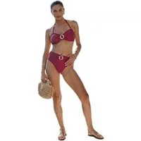 Love & Roses Bandeau-Bikini-Top Love & Roses Bandeau-Bikinioberteil mit Ringdetail (1-St)