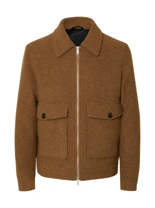 SELECTED MEN - SLMJAKOB WOOL BLEND JKT NOOS - Gr. - XXL