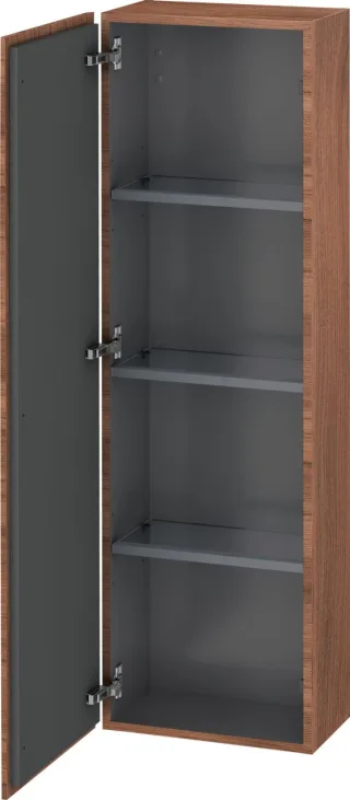 Duravit L-Cube Halbhochschrank Nussbaum Matt 400x243x1320 mm - LC1168L7979 LC1168L7979