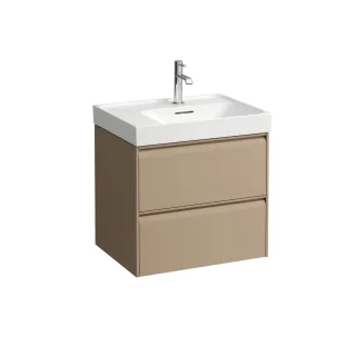 LAUFEN Waschtischunterschrank MEDA 448x584x515 2 Schubl integ. Griffl. f.WT H817112 cappuccino, H421 H4217220114651