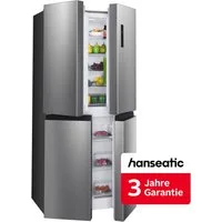 Hanseatic French Door HCDD18080CI, 180 cm hoch, 79,5 cm breit, inkl. 3 Jahre Herstellergarantie