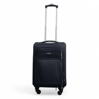 Erweiterbarer Weichschalen-Kabinenkoffer, 50,5 x 37 x 26 cm, Gepäck, passend für Easyjet, Ryanair