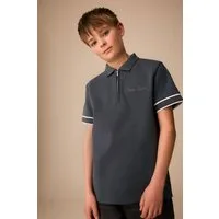 Next Poloshirt Kurzärmeliges Poloshirt aus Jersey (1-tlg)