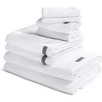 ROSS Handtuch Set Selection, Frottee (Spar-Set, 8-St), 2 X Wasch- 2 X Gäste- 2 X Dusch- 2 X Handtuch im Set - Baumwolle