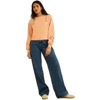 Love & Roses Sweater Love & Roses Cutwork-Sweatshirt aus Jersey (1-tlg)